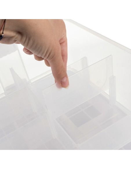 Pudełko na klocki- 4 poziomy Kruzzel 25758