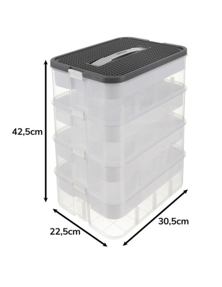 Blokinė dėžė - 3 lygiai Kruzzel 25757