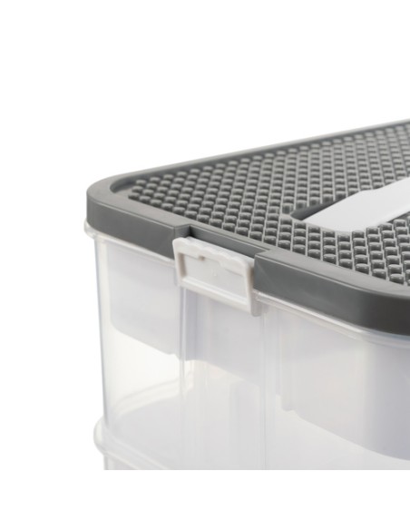 Pudełko na klocki- 2 poziomy Kruzzel 25756