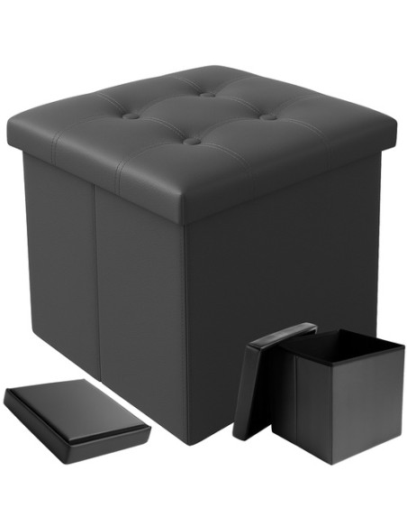 Sulankstomas pilkas pufas Ruhhy 25780