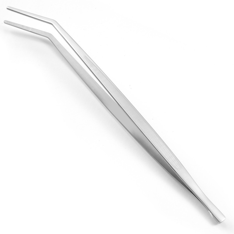 Lenktas pincetas, skirtas dekoruoti besiverčiantį maistą 240mm Hendi 680063 Lenktas pincetas, skirtas dekoruoti besiverčiantį maistą 240mm Hendi 680063