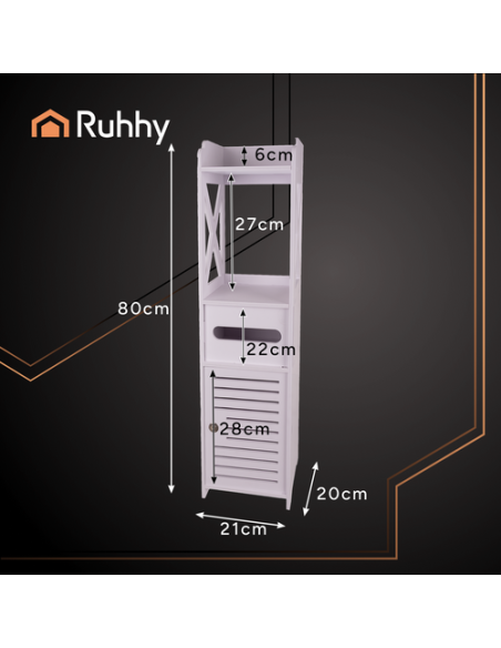 Ruhhy 25763 vonios spintelė