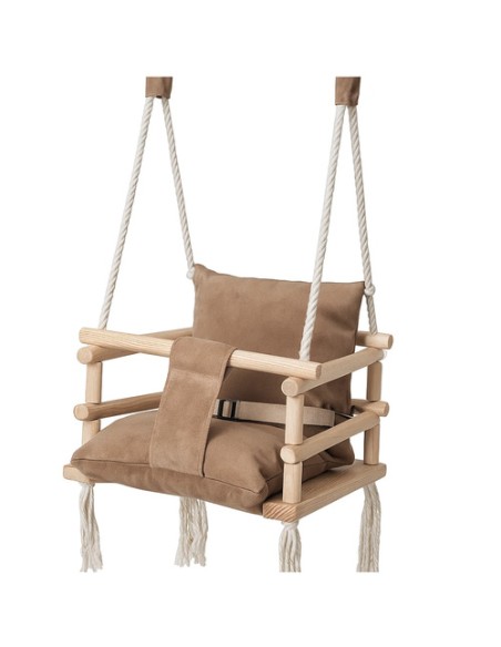 Smėlio spalvos sūpynės NEW H26685