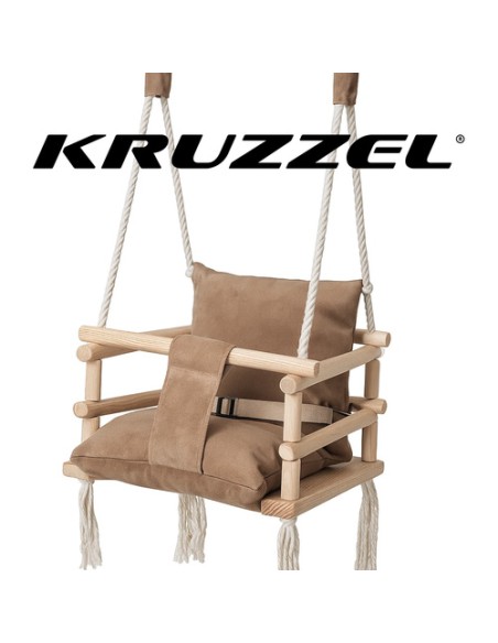 Smėlio spalvos sūpynės NEW H26685