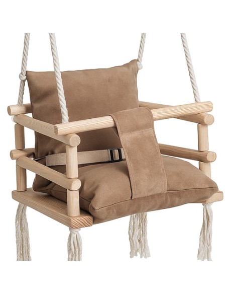 Smėlio spalvos sūpynės NEW H26685