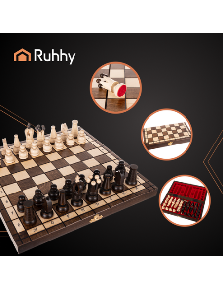 Karališkieji šachmatai 31x31cm Ruhhy 26038