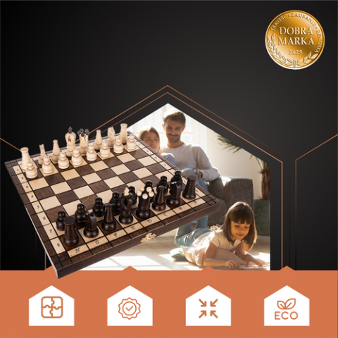 Karališkieji šachmatai 31x31cm Ruhhy 26038