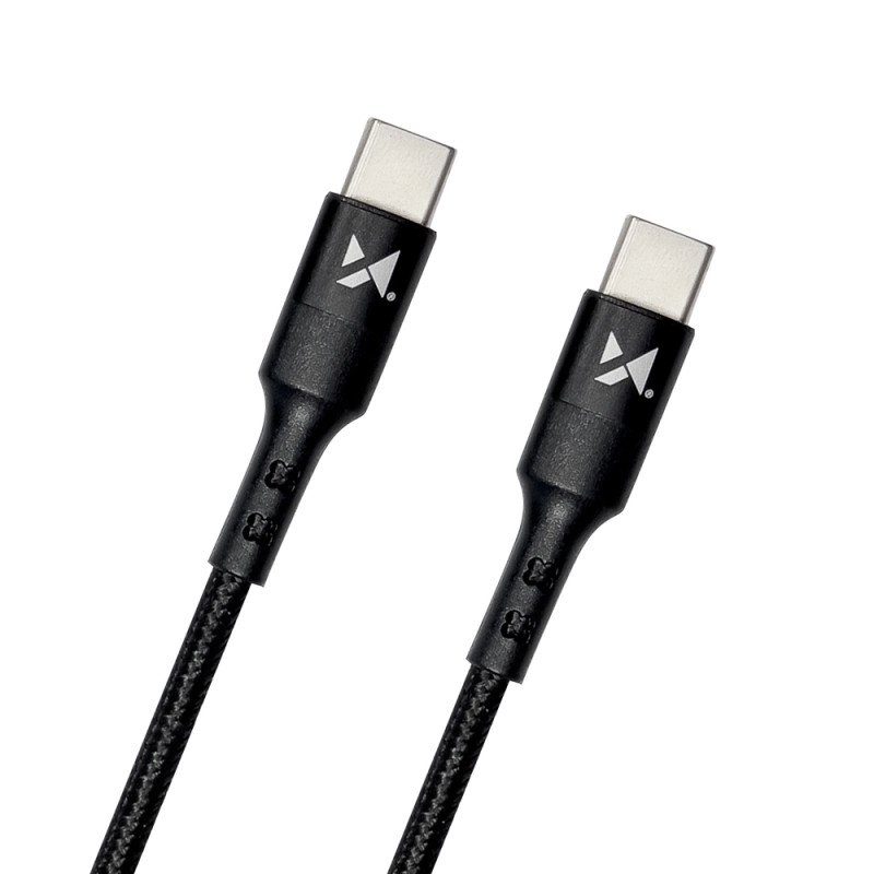 Kabelis USB-C USB-C maitinimo tiekimas 18W 2m juodas
