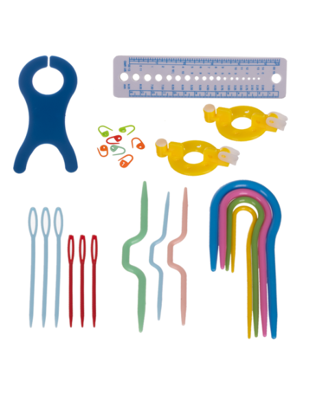 Nėrimo siūlų rinkinys 58 vnt. Maaleo 25692