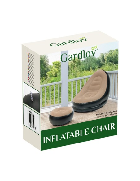 Pripučiama sodo kėdė Gardlov 25365