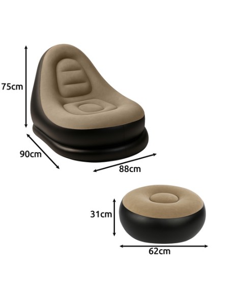 Pripučiama sodo kėdė Gardlov 25365