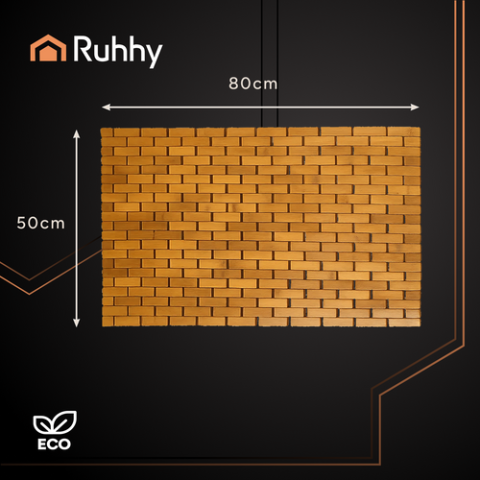Bambukinis neslystantis kilimėlis Ruhhy 26048