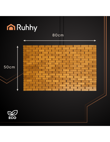 Bambukinis neslystantis kilimėlis Ruhhy 26048