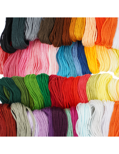 Siuvinėjimo rinkinys „Floss“ 50 spalvų 25680