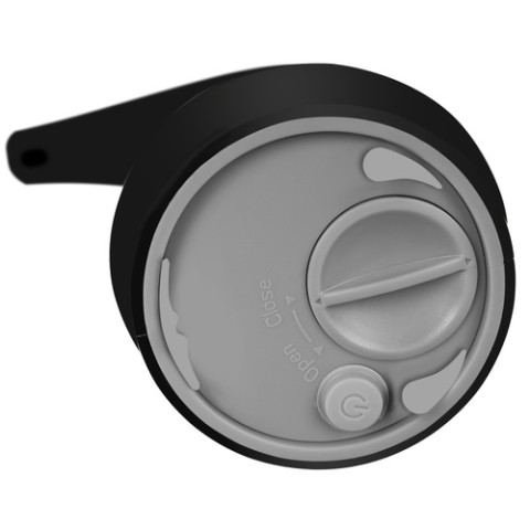 Ruhhy 26076 bekontaktis muilo dozatorius, juodas