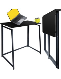 Sulankstomas stalas, medinis, juodas, Ruhhy 26117