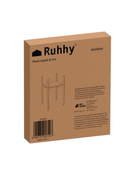 Pastatomas gėlių stovas 41 cm Ruhhy 26049