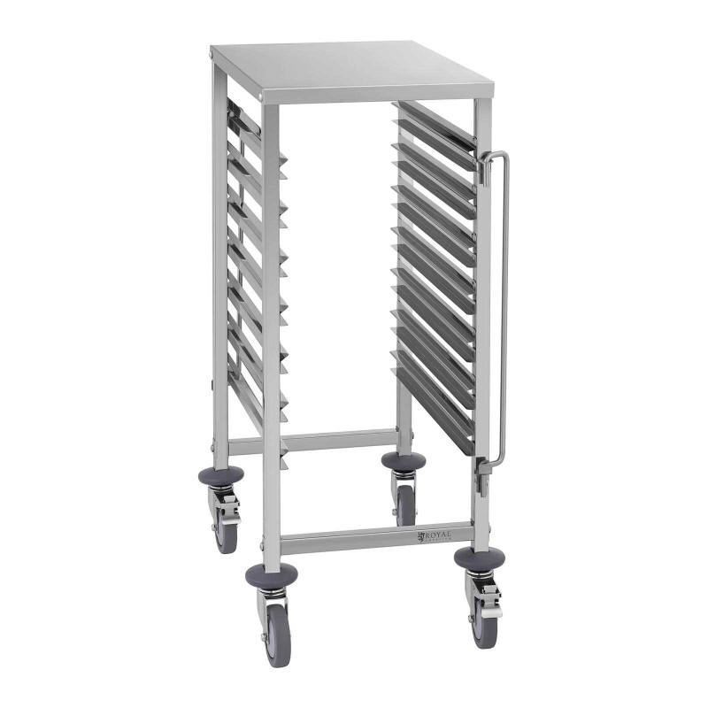 Maitinimo transportavimo vežimėlis 7x GN1/1 konteineriams, keliamoji galia iki 50kg