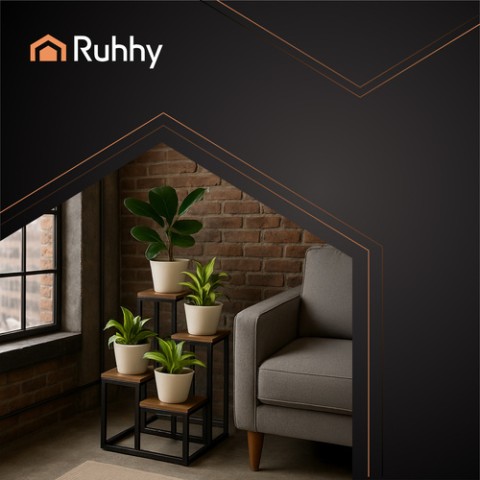 Pastatomas gėlių stovas 69 cm Ruhhy 25997