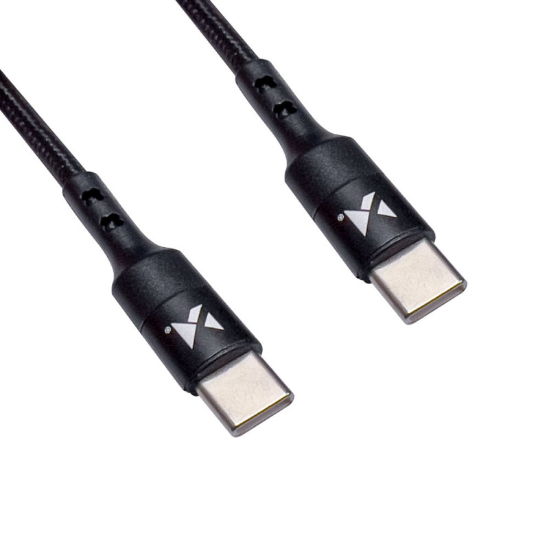 Kabelis USB-C USB-C maitinimo tiekimas 18W 2m juodas