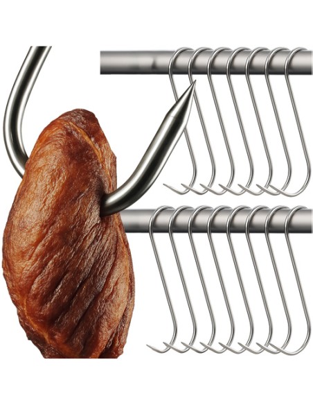 Rūkymo kabliukai - 15 vnt. rinkinys Kaminer 25553