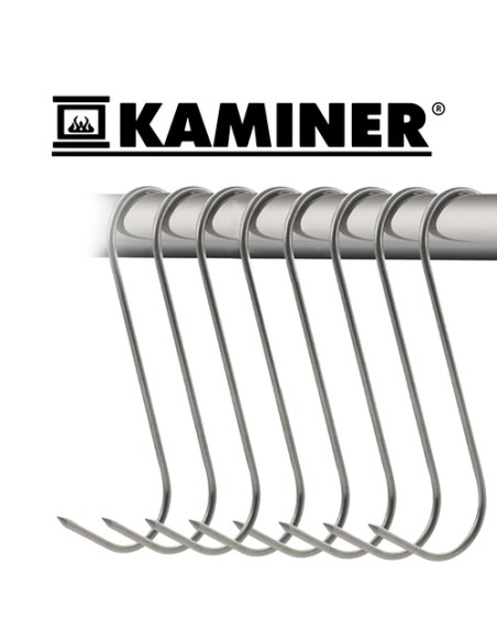 Rūkymo kabliukai - 15 vnt. rinkinys Kaminer 25553