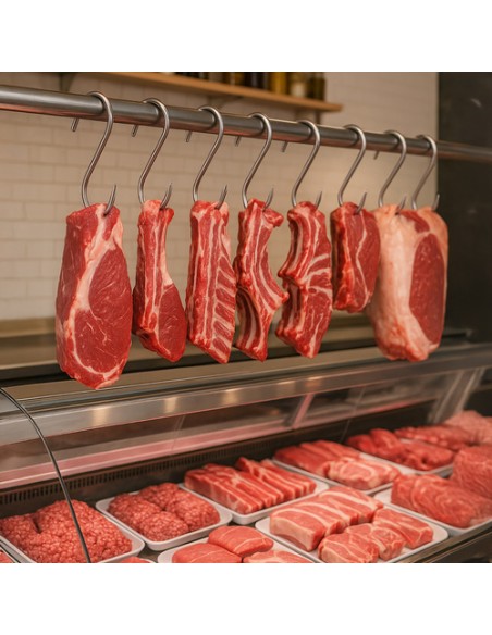 Rūkymo kabliukai - 15 vnt. rinkinys Kaminer 25553