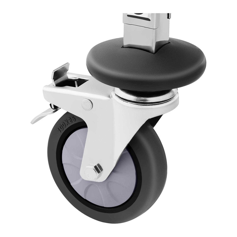 Maitinimo transportavimo vežimėlis 7x GN1/1 konteineriams, keliamoji galia iki 50kg