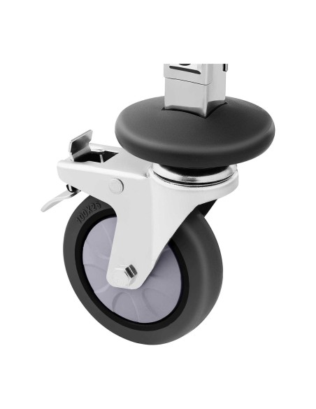 Maitinimo transportavimo vežimėlis 7x GN1/1 konteineriams, keliamoji galia iki 50kg Maitinimo transportavimo vežimėlis 7x GN1/1 konteineriams, keliamoji galia iki 50kg