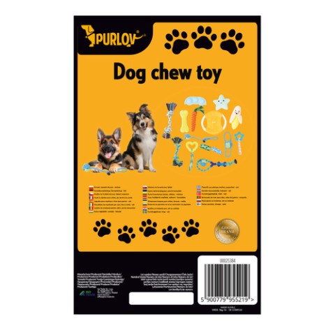 Šuns kramtukas, tempiamas žaislas - rinkinys 25384