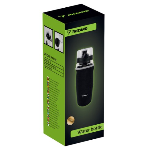 Vandens butelis su indu 1 l Trizand 25815