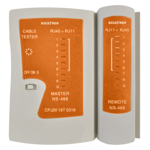 Kabelių testeris – „Bigstree 25834“ tinklo rinkinys