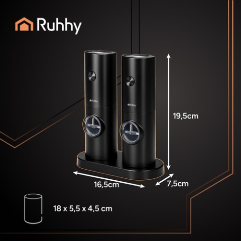 Elektrinis šlifuoklis - 2 vnt. Ruhhy 25558