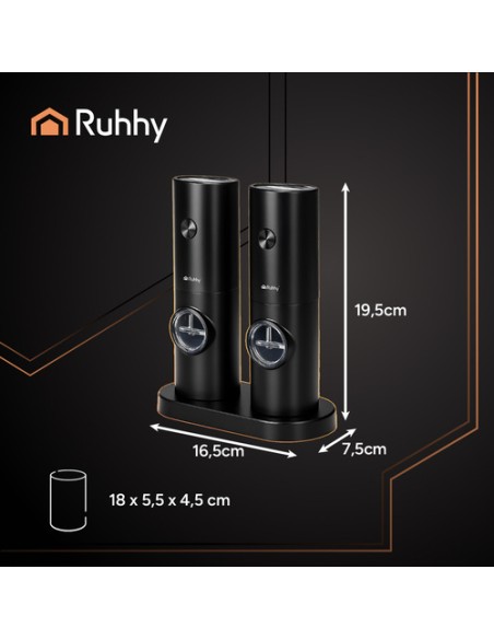 Elektrinis šlifuoklis - 2 vnt. Ruhhy 25558