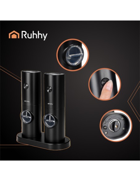 Elektrinis šlifuoklis - 2 vnt. Ruhhy 25558