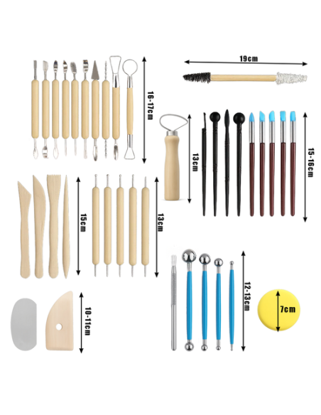 Maaleo 26135 modeliavimo ir skulptūros įrankiai