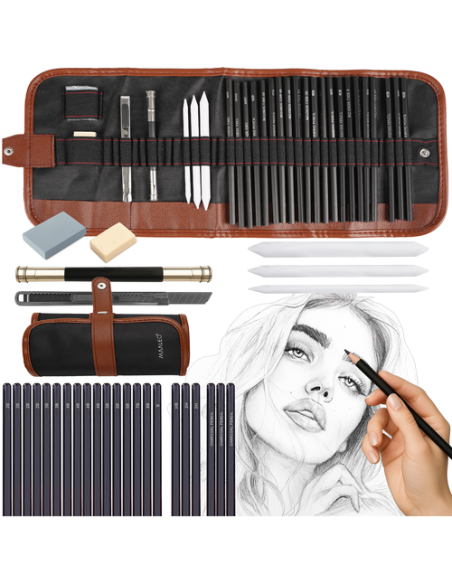 Eskizų rinkinys 29 dalių Maaleo 26134