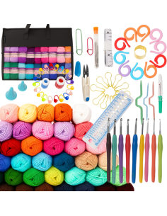 Nėrimo siūlų rinkinys 113 vnt. Maaleo 25885