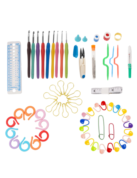 Nėrimo siūlų rinkinys 113 vnt. Maaleo 25885