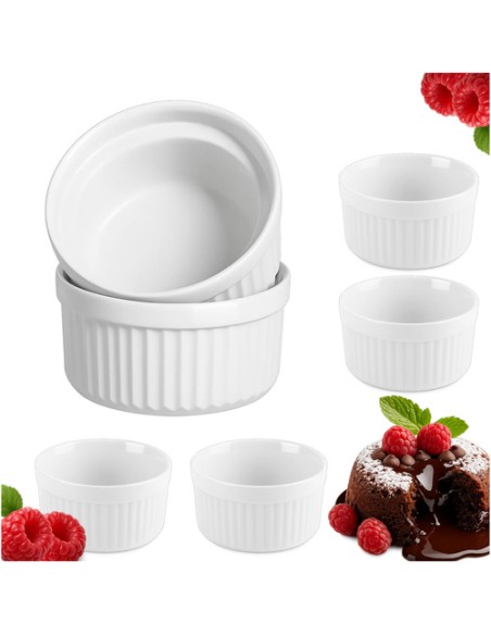 Ramekin - orkaitėje kepamas indas, 6 vnt. Ruhhy 25705