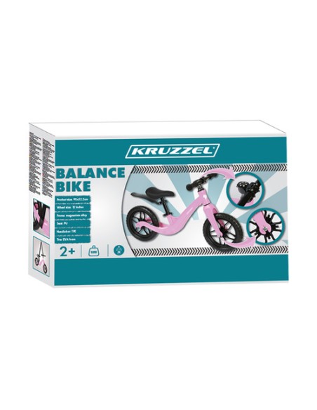Balansinis dviratukas rožinis Kruzzel 25768