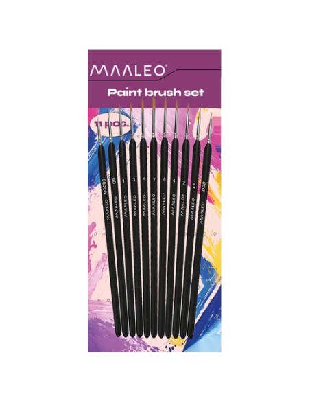 Teptukai 11 vnt. su stovu Maaleo 26118