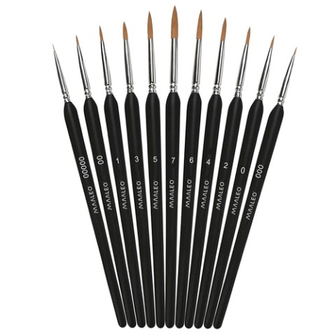 Teptukai 11 vnt. su stovu Maaleo 26118