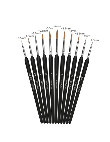 Teptukai 11 vnt. su stovu Maaleo 26118