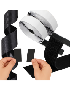 Lipnus lipdukas, juodas, 5 m x 2,5 cm, Ruhhy 24237