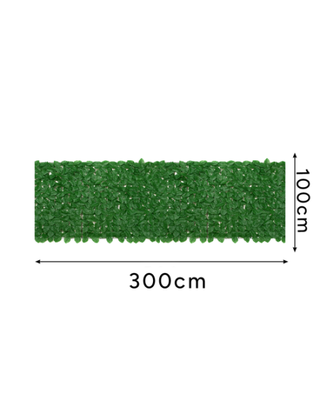 Dirbtinė balkono gyvatvorė 3x1m Gardlov 25343