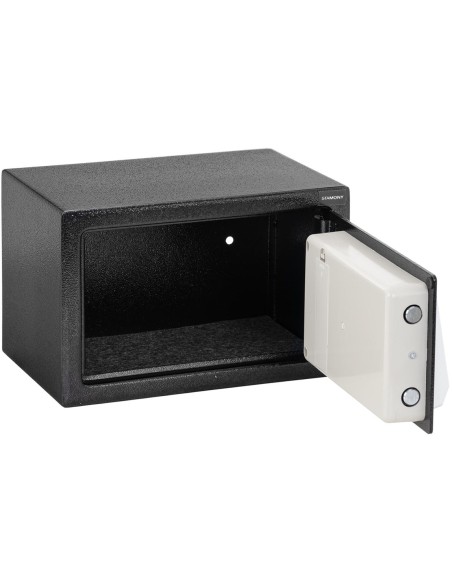 Namų elektroninis seifas kodui ir raktui 31x20x20 cm Namų elektroninis seifas kodui ir raktui 31x20x20 cm