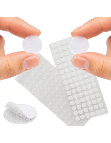 Lipnus lipdukas 18 mm, 500 vnt., baltos spalvos, Ruhhy 25884