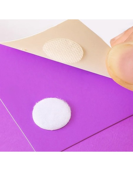 Lipnus lipdukas 18 mm, 500 vnt., baltos spalvos, Ruhhy 25884