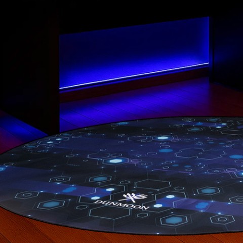 Žaidimų kilimėlis po kėde apvalus Dunmoon 25956